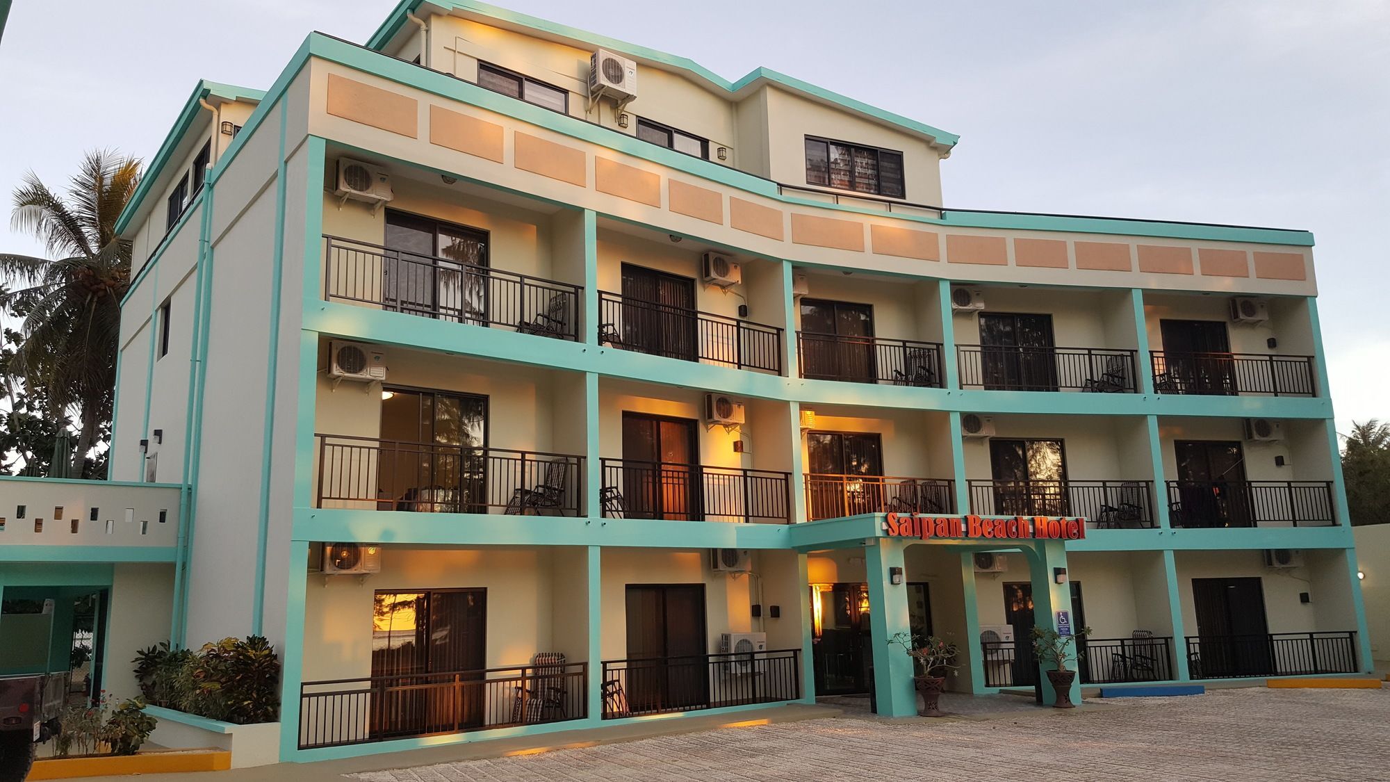 Saipan Beach Hotel Ngoại thất bức ảnh